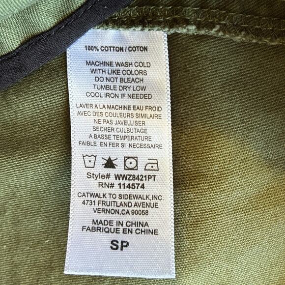 Pleione Vest Sz Small Petite Full Zip Military Style Utility Cinch Waist Pockets - Picture 4 of 6